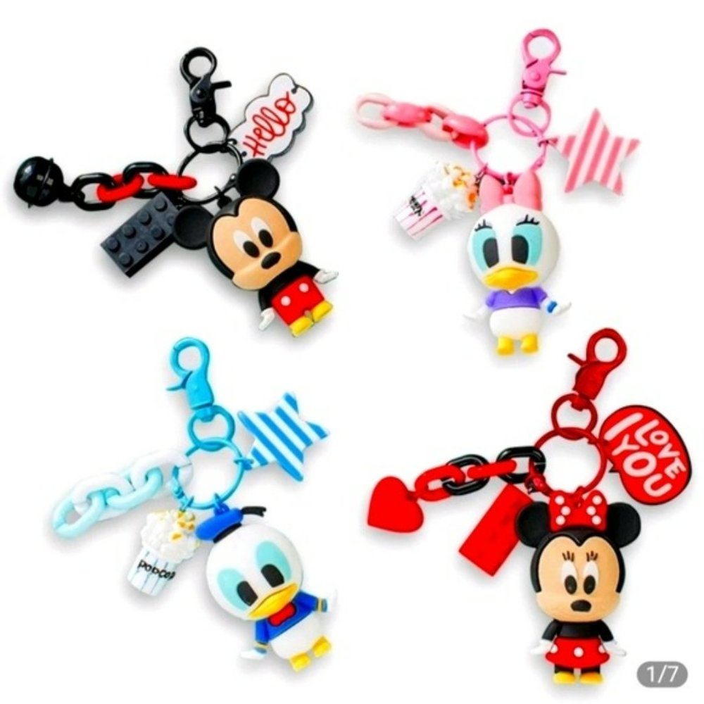 Cute Cartoon Keychains  Pendant